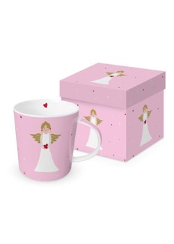 ppd Kubek jumbo &quot;Ela with Love&quot; w kolorze jasnoróżowym - 400 ml ze sklepu Limango Polska w kategorii Dzbanki i zaparzacze - zdjęcie 187516144