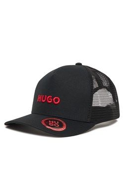 HUGO Czapka z daszkiem 50535942 Czarny ze sklepu MODIVO w kategorii Czapki z daszkiem męskie - zdjęcie 187516420