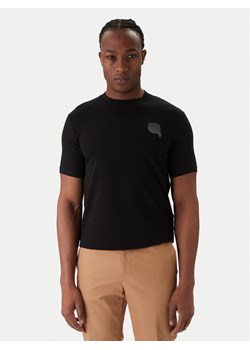 KARL LAGERFELD T-Shirt 755023 561235 Czarny Regular Fit ze sklepu MODIVO w kategorii T-shirty męskie - zdjęcie 187516442