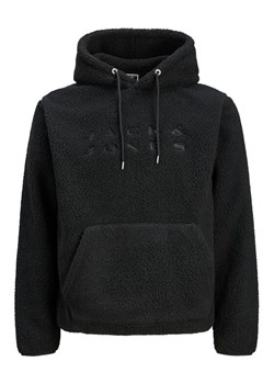 Jack & Jones Bluza Flare Teddy 12285678 Czarny Relaxed Fit ze sklepu MODIVO w kategorii Bluzy męskie - zdjęcie 187516451