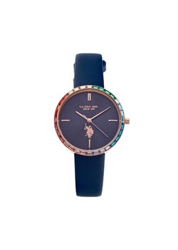 U.S. Polo Assn. Zegarek Rainbow USP8426BL Granatowy ze sklepu MODIVO w kategorii Zegarki - zdjęcie 187516494