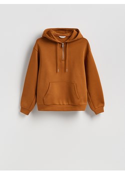 Reserved - Bluza z kapturem - miedziany ze sklepu Reserved w kategorii Bluzy męskie - zdjęcie 187517133