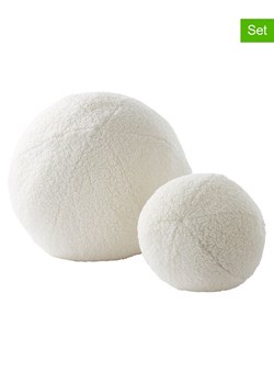 Jotex Poduszki (2 szt.) &quot;Toulouse Teddy&quot; w kolorze białym ze sklepu Limango Polska w kategorii Poduszki dekoracyjne - zdjęcie 187517222