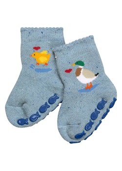 Falke Skarpety &quot;Baby Duckling&quot; w kolorze błękitnym ze sklepu Limango Polska w kategorii Skarpetki dziecięce - zdjęcie 187517362