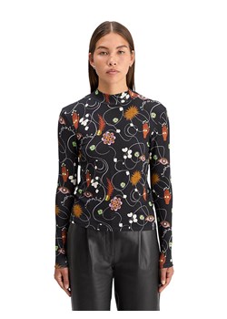 Scotch &amp; Soda Koszulka w kolorze czarnym ze sklepu Limango Polska w kategorii Bluzki damskie - zdjęcie 187517504