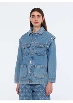 Scotch &amp; Soda Kurtka dżinsowa w kolorze niebieskim ze sklepu Limango Polska w kategorii Kurtki damskie - zdjęcie 187517524