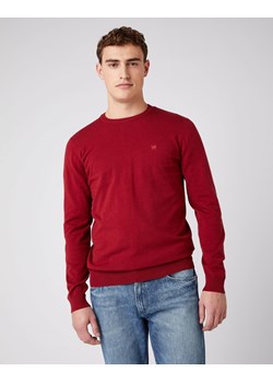 WRANGLER CREW KNIT MĘSKI SWETER KLASYCZNY BIKING RED W8A02PX2G 112141656 ze sklepu YouNeedit.pl w kategorii Swetry męskie - zdjęcie 187518314