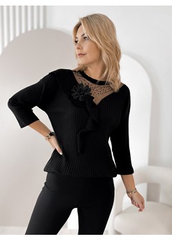 bluzka roxton czarna one size ze sklepu UBRA w kategorii Bluzki damskie - zdjęcie 187520484