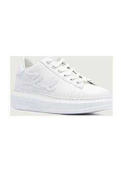 Karl Lagerfeld Skórzane sneakersy KAPRI Signia Emboss ze sklepu Gomez Fashion Store w kategorii Buty sportowe damskie - zdjęcie 187520773