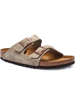 Birkenstock Klapki Arizona | narrow fit soft footbed | zamsz ze sklepu Gomez Fashion Store w kategorii Klapki damskie - zdjęcie 187520774