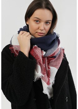 Granatowy Szalik Entertainment ze sklepu born2be.pl w kategorii Szaliki i chusty damskie - zdjęcie 187521632