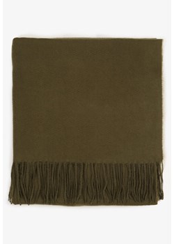 Ciemnozielony Szalik Inglidyr ze sklepu born2be.pl w kategorii Szaliki i chusty damskie - zdjęcie 187521634
