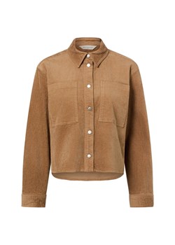 Msch Copenhagen Sztruksowa bluzka damska - MSCHArcelle Kobiety Bawełna wielbłądzi jednolity ze sklepu vangraaf w kategorii Kurtki damskie - zdjęcie 187521720