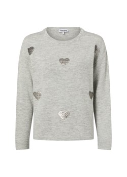 More & More Sweter damski z zawartością wełny Kobiety jasny szary marmurkowy ze sklepu vangraaf w kategorii Swetry damskie - zdjęcie 187521752