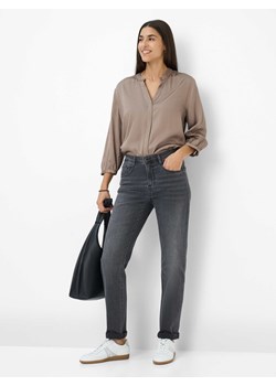 BRAX Dżinsy - Mary Kobiety Bawełna antracytowy jednolity ze sklepu vangraaf w kategorii Jeansy damskie - zdjęcie 187521780