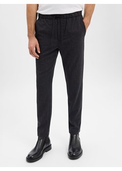 Only&Sons Męskie spodnie materiałowe - ONSLinus Mężczyźni Sztuczne włókno czarny marmurkowy ze sklepu vangraaf w kategorii Spodnie męskie - zdjęcie 187521802