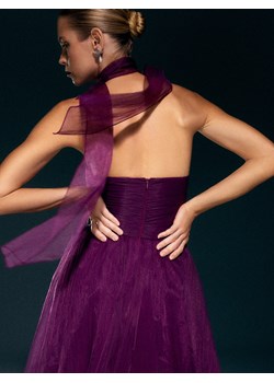 Mohito - Sukienka maxi z szalem - ciemny fiolet ze sklepu Mohito w kategorii Sukienki - zdjęcie 187522371