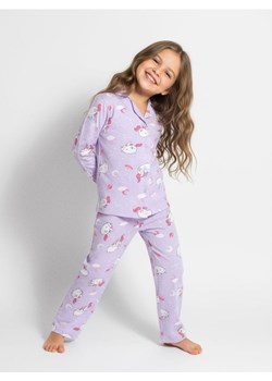 Sinsay - Piżama dwuczęściowa zapinana na guziczki Pusheen the Cat - fioletowy ze sklepu Sinsay w kategorii Piżamy dziecięce - zdjęcie 187523381