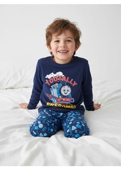 Sinsay - Bawełniana piżama dwuczęściowa Thomas & Friends - granatowy ze sklepu Sinsay w kategorii Piżamy dziecięce - zdjęcie 187523401