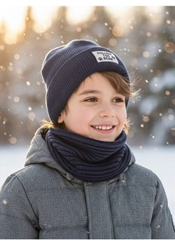 Sinsay - Komin - granatowy ze sklepu Sinsay w kategorii Szaliki dziecięce - zdjęcie 187523470