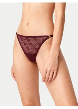 Guess Stringi O5RE10 KCLB0 Bordowy ze sklepu MODIVO w kategorii Majtki damskie - zdjęcie 187523723