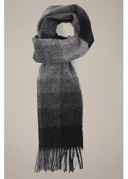 Szal Wełniany Szary w Kratę Unisex ze sklepu Lancerto S.A. w kategorii Dodatki męskie - zdjęcie 187524063