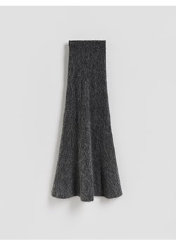 Reserved - Spódnica maxi z wełną - ciemnoszary ze sklepu Reserved w kategorii Spódnice - zdjęcie 187524092