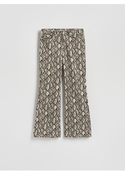 Reserved - Jeansy w zwierzęcy wzór - wielobarwny ze sklepu Reserved w kategorii Jeansy damskie - zdjęcie 187524151