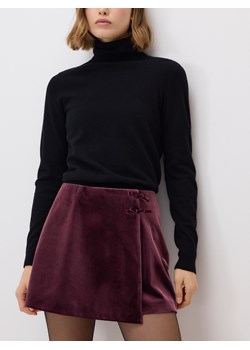 Reserved - Spódnico-szorty z kokardkami - burgundowy ze sklepu Reserved w kategorii Spódnice - zdjęcie 187524313