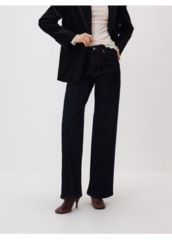 Reserved - Jeansy wide leg - czarny ze sklepu Reserved w kategorii Jeansy damskie - zdjęcie 187524384