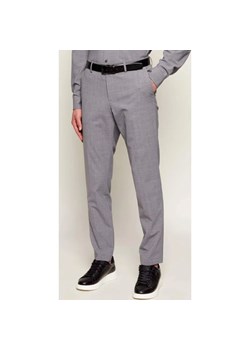 BOSS BLACK Wełniane spodnie P-Genius-CW-WG-261 | Slim Fit ze sklepu Gomez Fashion Store w kategorii Spodnie męskie - zdjęcie 187524953