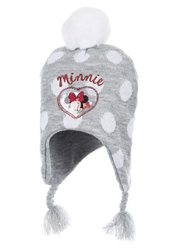 Disney Minnie Mouse Czapka &quot;Minnie&quot; w kolorze szarym ze sklepu Limango Polska w kategorii Czapki dziecięce - zdjęcie 187525070