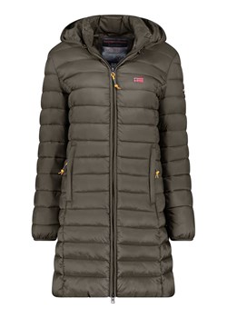 Geographical Norway Płaszcz pikowany &quot;Atikolor&quot; w kolorze khaki ze sklepu Limango Polska w kategorii Kurtki damskie - zdjęcie 187525322