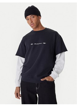 Quiksilver Bluza Openbar Crew EQYFT05154 Czarny Oversize ze sklepu MODIVO w kategorii Bluzy męskie - zdjęcie 187526310