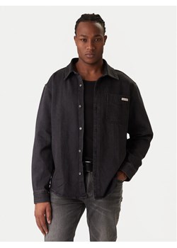 Calvin Klein Jeans Koszula jeansowa Classic LV04RD765G Czarny Relaxed Fit ze sklepu MODIVO w kategorii Koszule męskie - zdjęcie 187526380