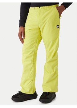 Quiksilver Spodnie snowboardowe Estate EQYTP03237 Żółty Slim Fit ze sklepu MODIVO w kategorii Spodnie męskie - zdjęcie 187526392