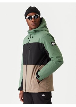 Quiksilver Kurtka snowboardowa Sycamore Block 20K JK EQYTJ03503 Zielony Relaxed Fit ze sklepu MODIVO w kategorii Kurtki męskie - zdjęcie 187526394