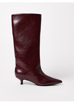 Mohito - Kozaki na szpilce - mahoń ze sklepu Mohito w kategorii Kozaki damskie - zdjęcie 187527141