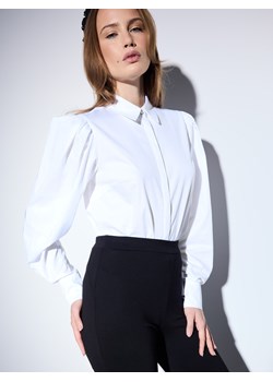 Mohito - Bawełniana koszula - biały ze sklepu Mohito w kategorii Koszule damskie - zdjęcie 187527292