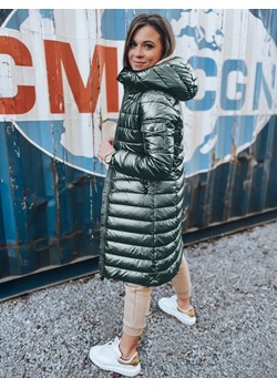 Kurtka zimowa damska pikowana LESSI zielona Dstreet TY5524 ze sklepu DSTREET.PL w kategorii Kurtki damskie - zdjęcie 187528040
