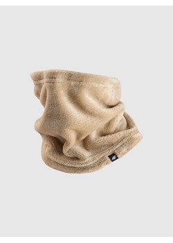 Dziecięcy komin 4F 4FJWAW25ABDAU129 - brązowy ze sklepu Sportstylestory.com w kategorii Szaliki dziecięce - zdjęcie 187528832