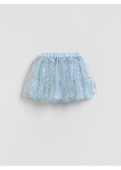 Reserved - Tiulowa spódnica z cekinami - jasnoniebieski ze sklepu Reserved w kategorii Spódnice dziewczęce - zdjęcie 187529542