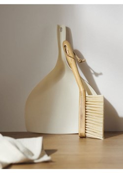 Sinsay - Zmiotka i szufelka - kremowy ze sklepu Sinsay w kategorii Akcesoria kuchenne - zdjęcie 187530152