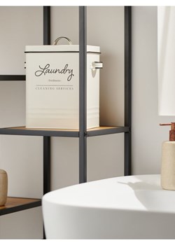 Sinsay - Pojemnik do przechowywania - kremowy ze sklepu Sinsay w kategorii Pojemniki kuchenne - zdjęcie 187530154