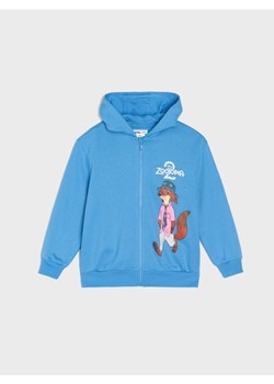 Sinsay - Bluza z kapturem Disney Zwierzogród - niebieski ze sklepu Sinsay w kategorii Bluzy chłopięce - zdjęcie 187530172