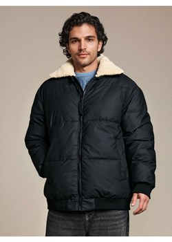 Sinsay - Pikowana kurtka puffer - czarny ze sklepu Sinsay w kategorii Kurtki męskie - zdjęcie 187530210