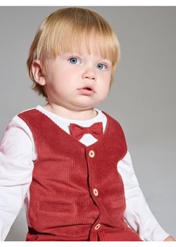 Sinsay - Bawełniane body z motywem świątecznym - kremowy ze sklepu Sinsay w kategorii Body niemowlęce - zdjęcie 187530222