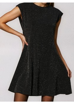 Sinsay - Sukienka mini z połyskiem - czarny ze sklepu Sinsay w kategorii Sukienki - zdjęcie 187530240