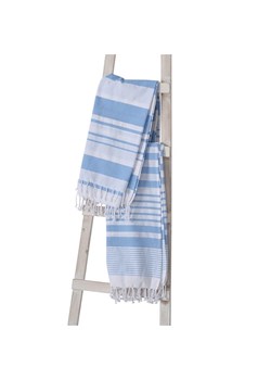 Boltze Koc (2 szt.) &quot;Riscoli&quot; w kolorze jasnoniebieskim ze wzorem ze sklepu Limango Polska w kategorii Tekstylia - zdjęcie 187530311