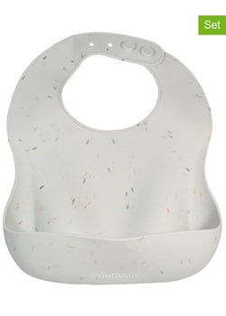 Kindsgut Śliniaczki (2 szt.) w kolorze szarym - 25 x 23 cm ze sklepu Limango Polska w kategorii Zabawki - zdjęcie 187530500